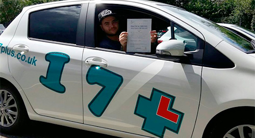 Passed learner using our driving lessons in Norwich